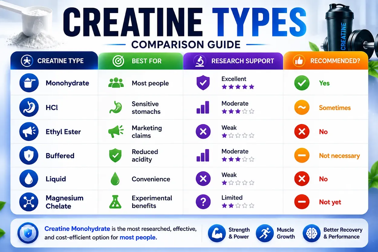 Types of Creatine