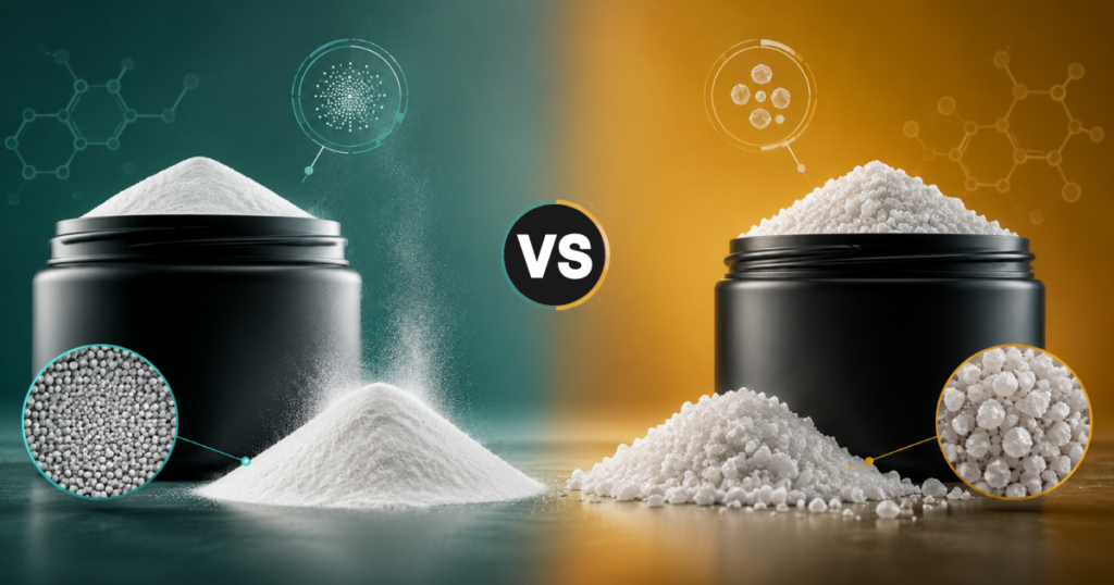 Micronized Creatine vs Creatine Monohydrate