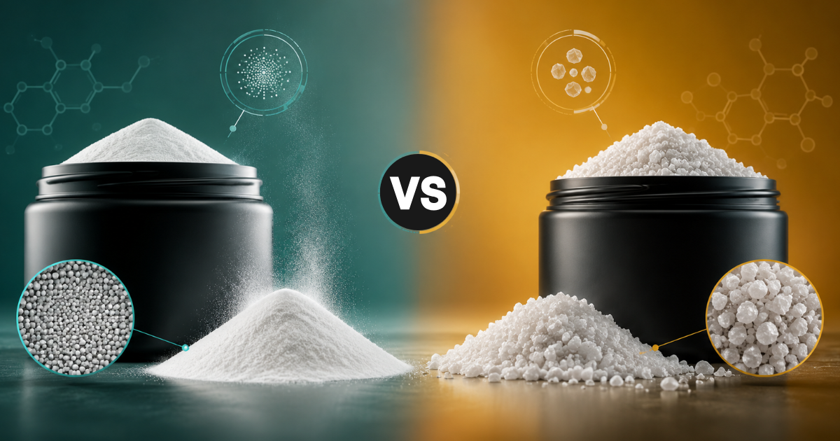 Micronized Creatine vs Creatine Monohydrate