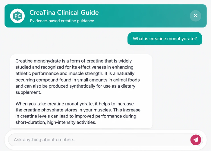 CreaTina Interface